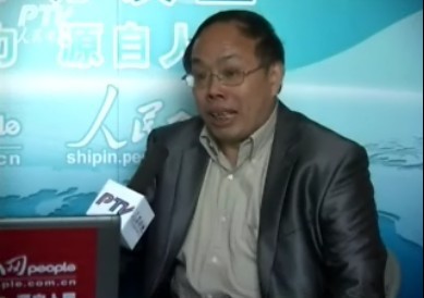 2011国际食品安全论坛上——吴永宁教授接受人民网采访 